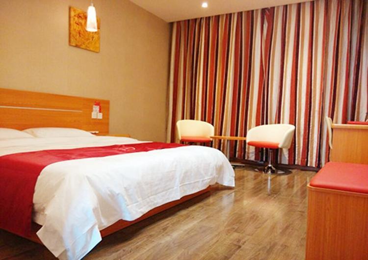 Thank Inn Chain Hotel Shanxi Shangluo Shanyang Nanxin Street Kültér fotó